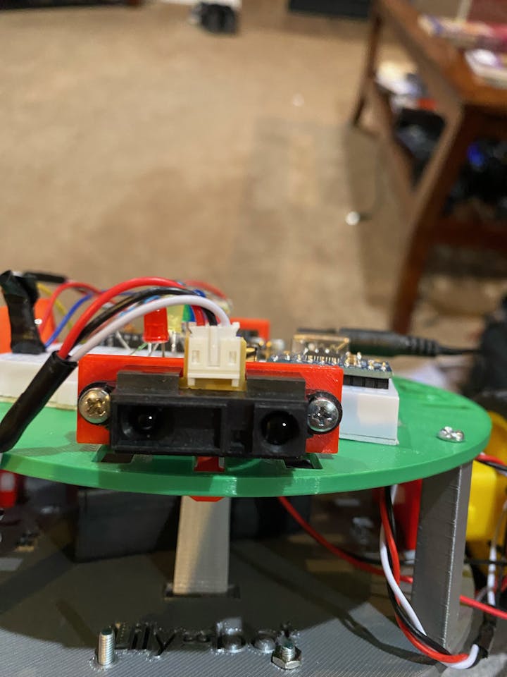 Lily∞Bot: Testing Infrared sensors 