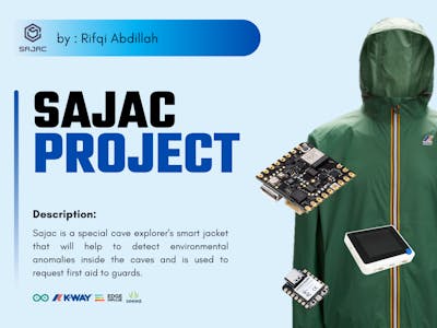 SAJAC PROJECT : Smart Jacket for Caving