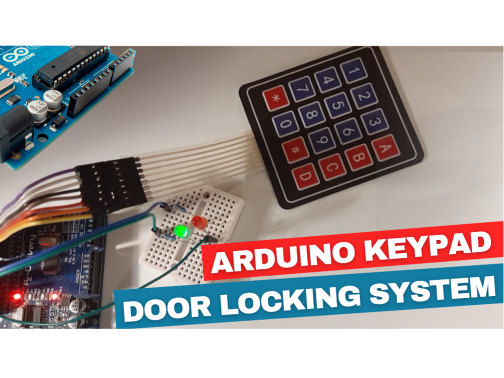 Keypad Controlled Door Locking System Using Arduino - Hackster.io