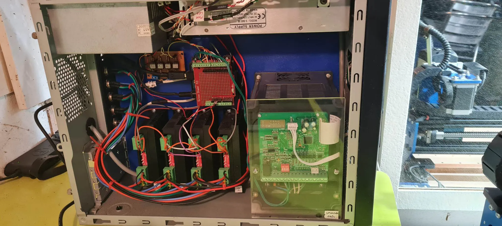 CNC Indymill electrics build - Hackster.io