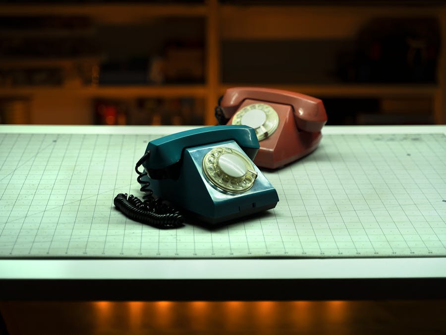 Make an intercom system out of vintage rotary phones!