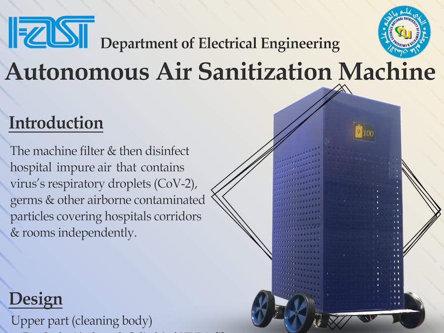 Autonomous Air Sanitization Machine