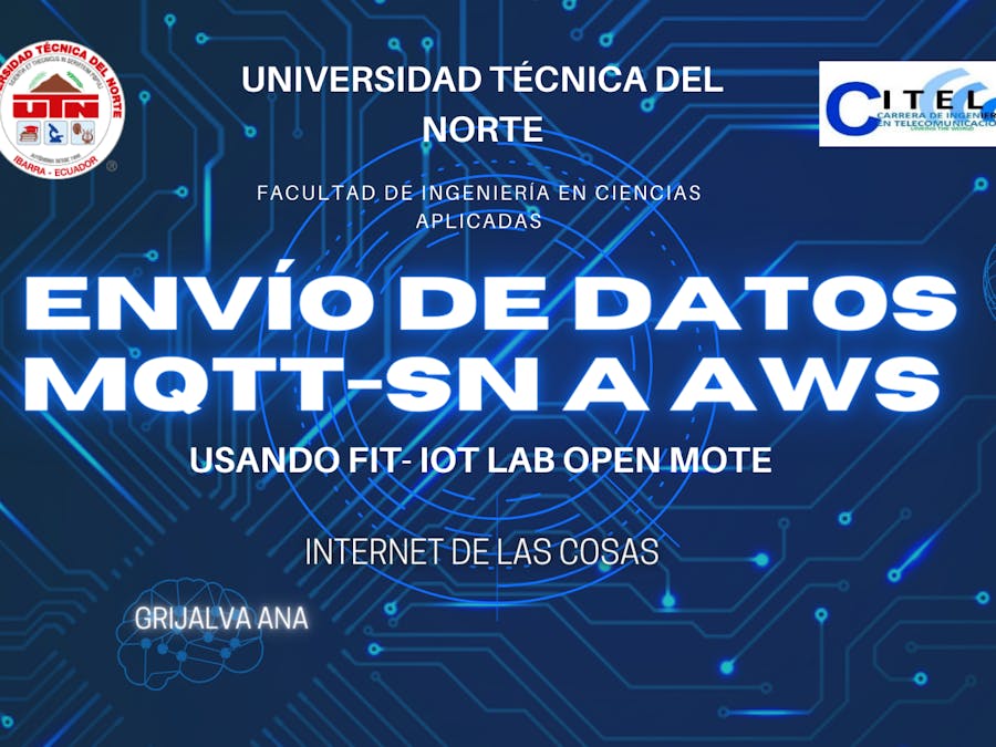 Envío datos MQTT-SN con FIT IoT-LAB a AWS con 802.15.4g