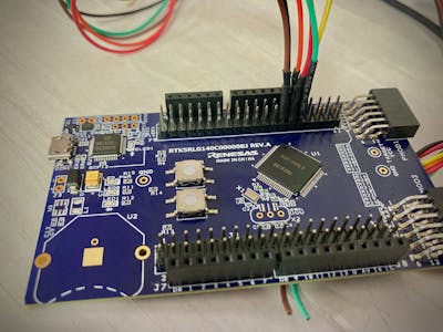 LCD display with RL78/G14 without I2C Driver