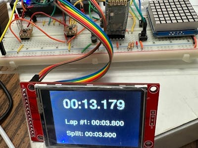 Bluetooth Stopwatch with Profile Selector