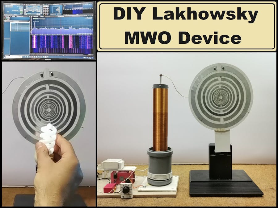 DIY Lakhovsky MWO (Milti Wave Oscollator) device