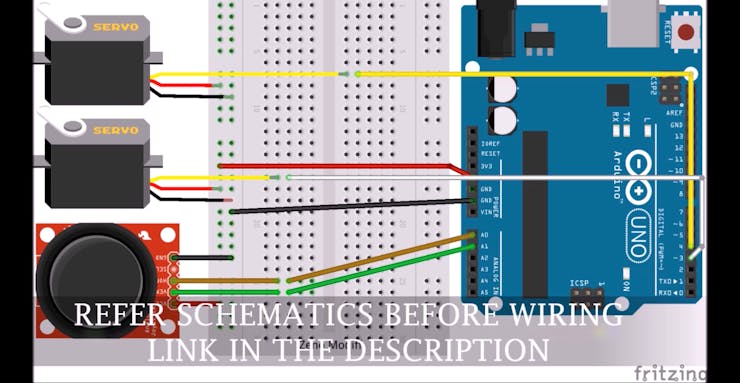 Joystick Servo Controller, Details