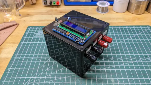 This CircuitPython Battery Tester Works From Big Car Batteries Down to ...