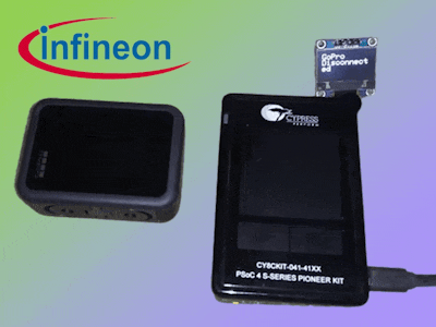 DIY GoPro BLE Remote Using PSoC™ 4100S Capsense Pioneer Kit