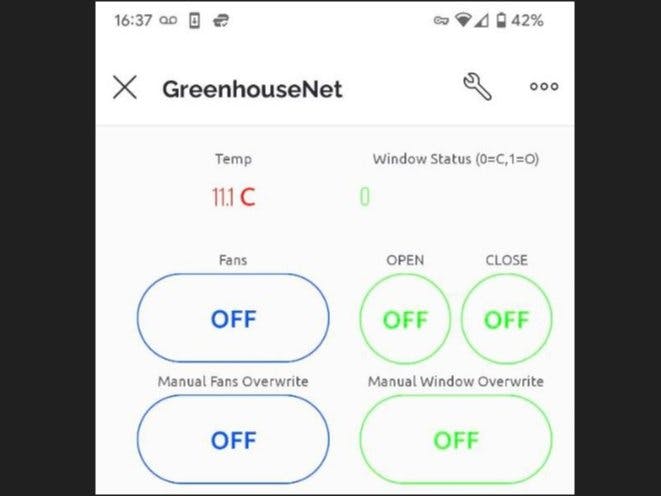 Off-Grid Greenhouse Automation on Blynk IOT