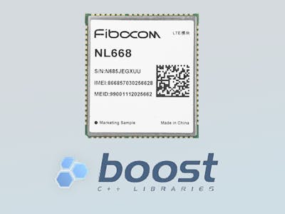 Using C++ Boost Libraries on LTE Modules