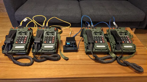 Rob Ruark and Nick Andre Reverse Engineer Classic Military Telephones ...