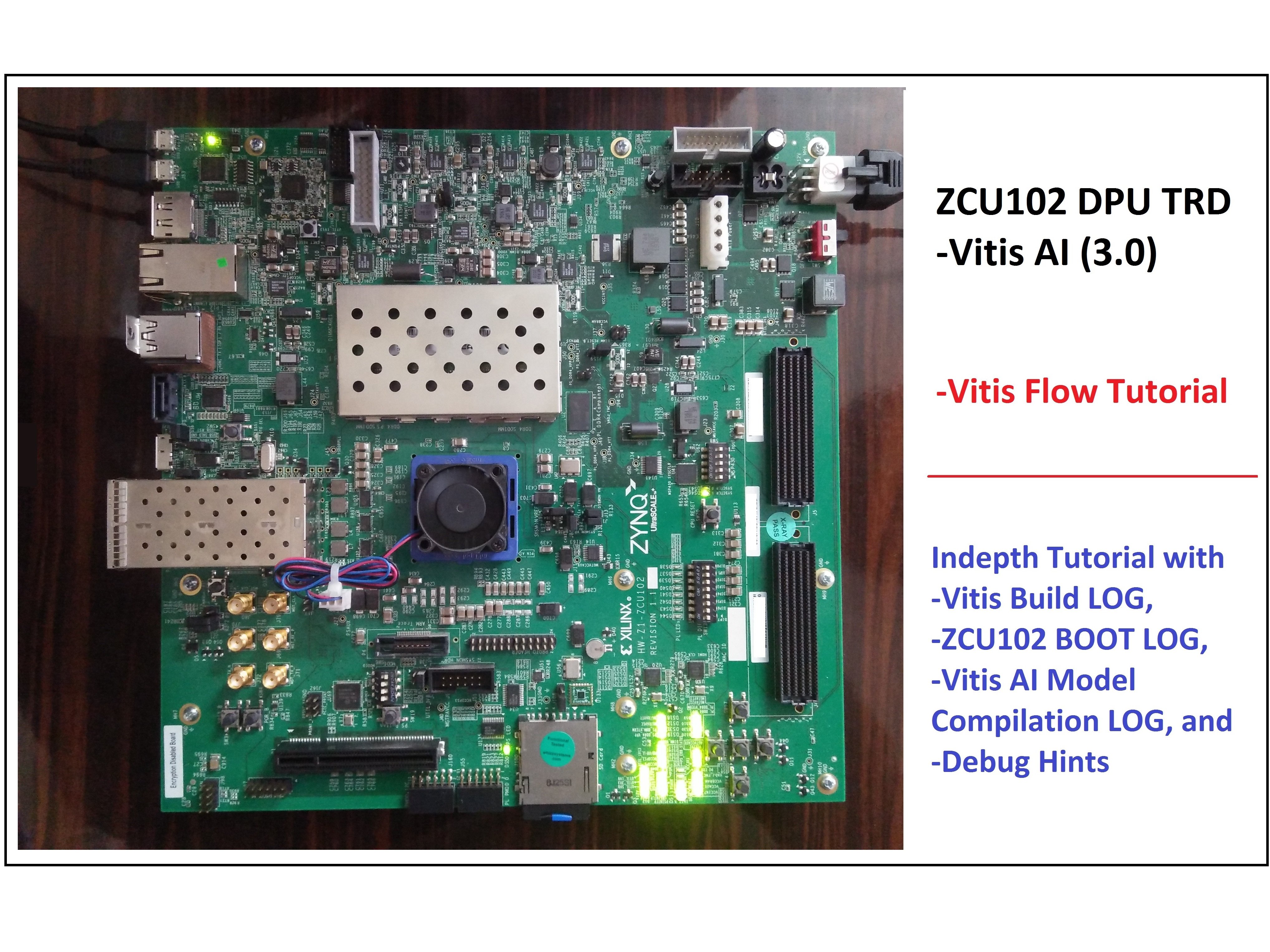 ZCU102-Vitis DPU TRD - Vitis AI (3.0) - Hackster.io