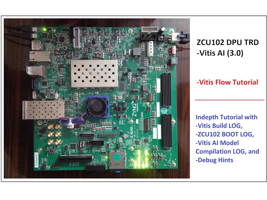 ZCU102-Vitis DPU TRD - Vitis AI (3.0)