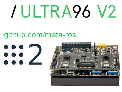 Ultra96-V2 - Adding support for ROS2