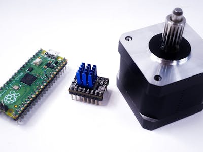 Raspberry Pi Pico - PIO Stepper Motor Control
