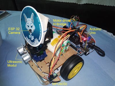 Multi-Functional 2WD driving Straight Robot Car