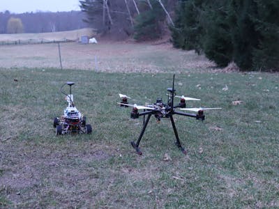 AI Drone & Rover Coordination for Precision Agriculture