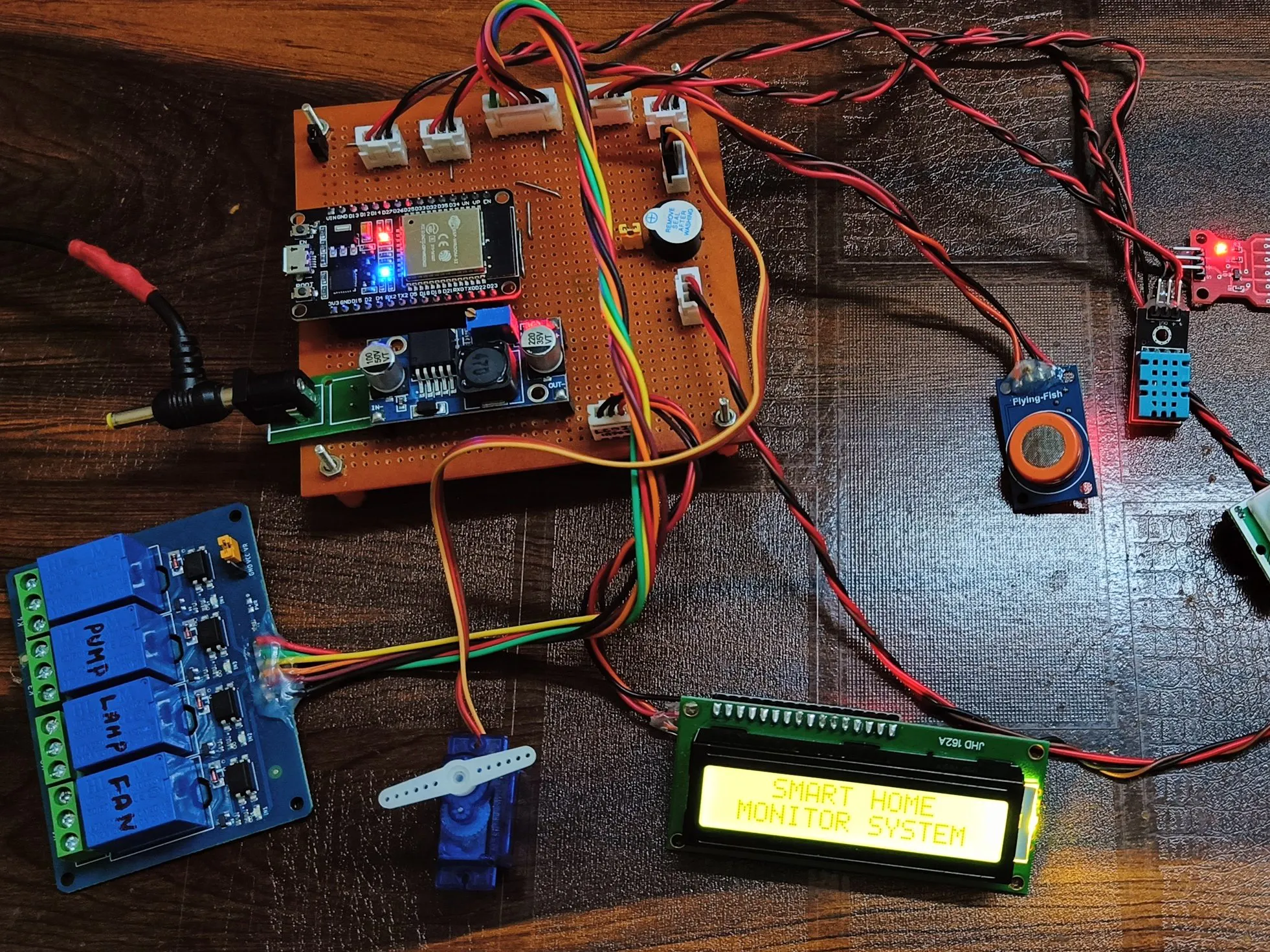 IoT Based Home Monitoring and Device Control Using Esp32 - Hackster.io