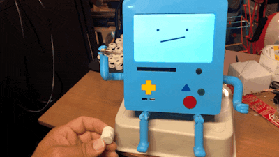 Who wants to play video game with BMO on Make a GIF