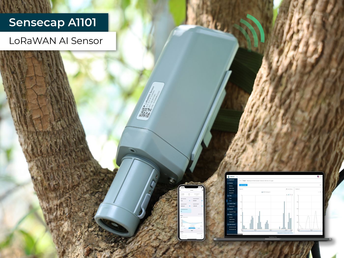SenseCAP A1101 - LoRaWAN Vision AI Sensor