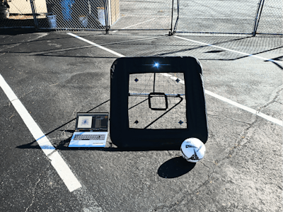 Accuracy-Sensing Smart Sports Rebounder with ESP32