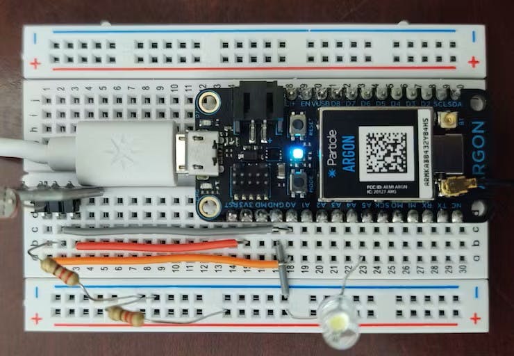 LDR Photoresistor Circuit Top