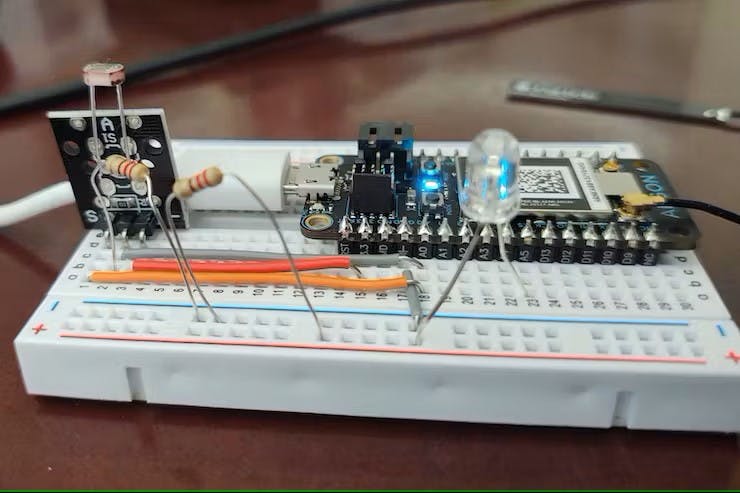 LDR Photoresistor Side