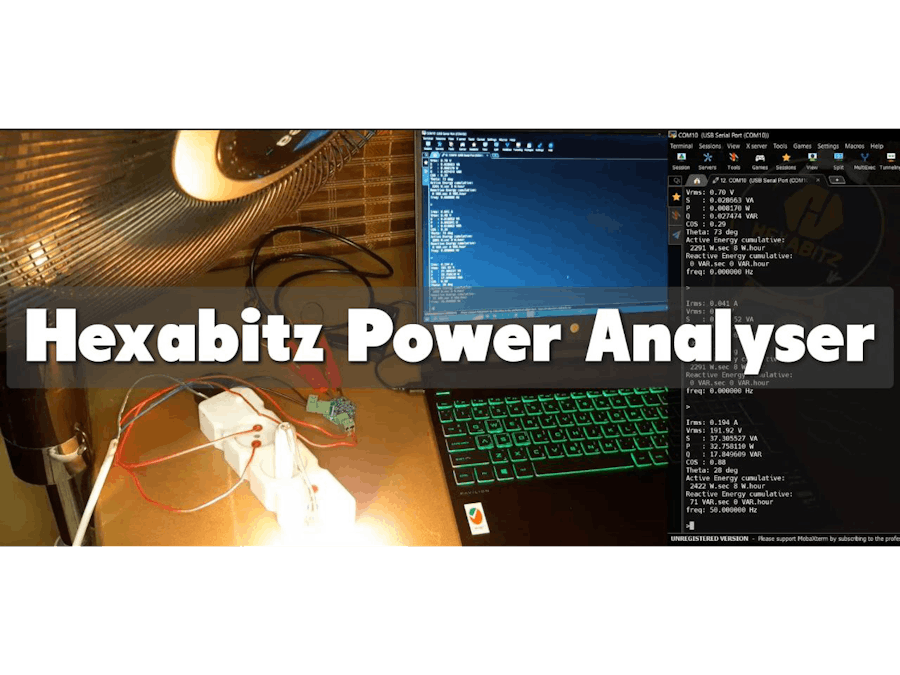 Hexabitz Single Phase Power Analyser