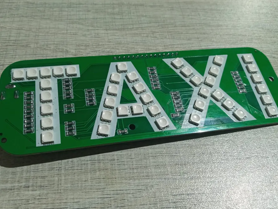 Rgb LED TAXI