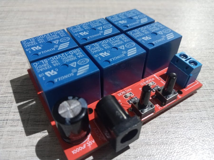 H BRIDGE With RELAYS AND PROTECTION