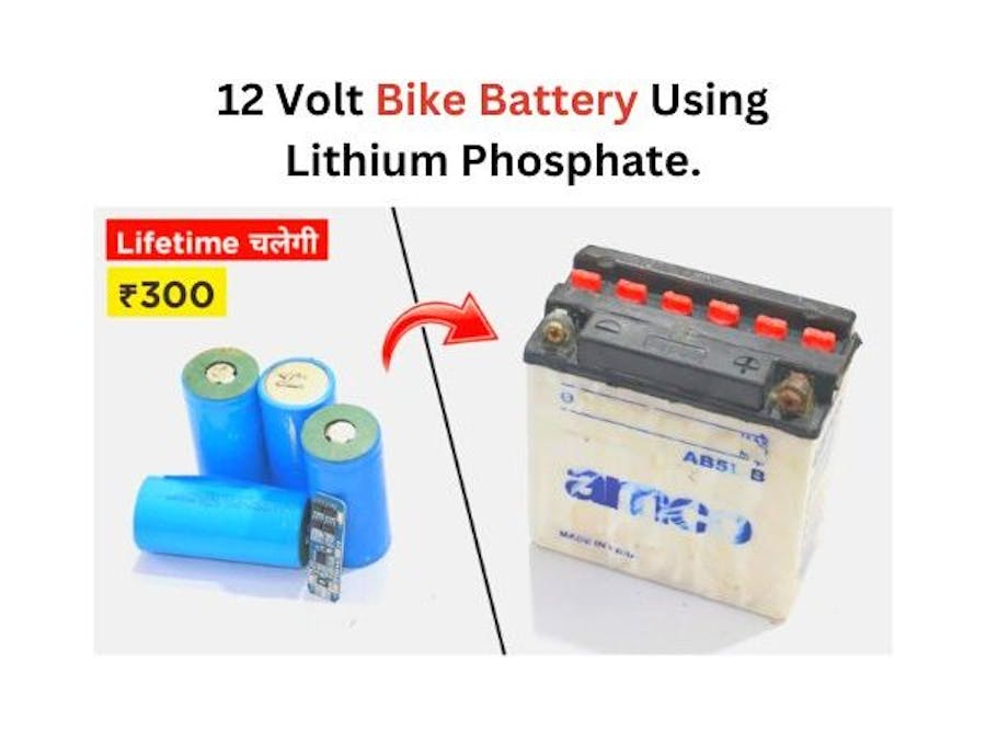 How to Make a 12 Volt Bike Battery Using Lithium Phosphate