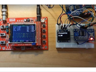 Arduino DDS Frequency Sweep - Signal Generator AD9850