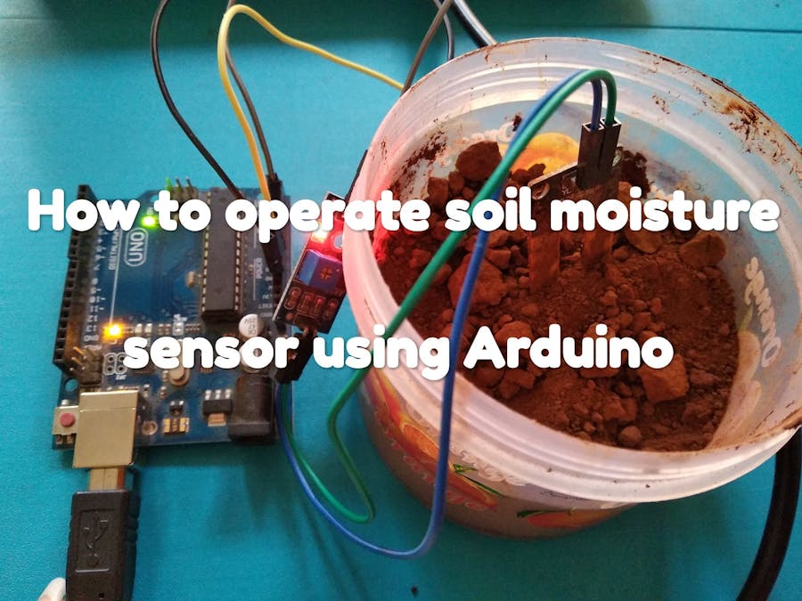How to operate soil moisture sensor with Arduino