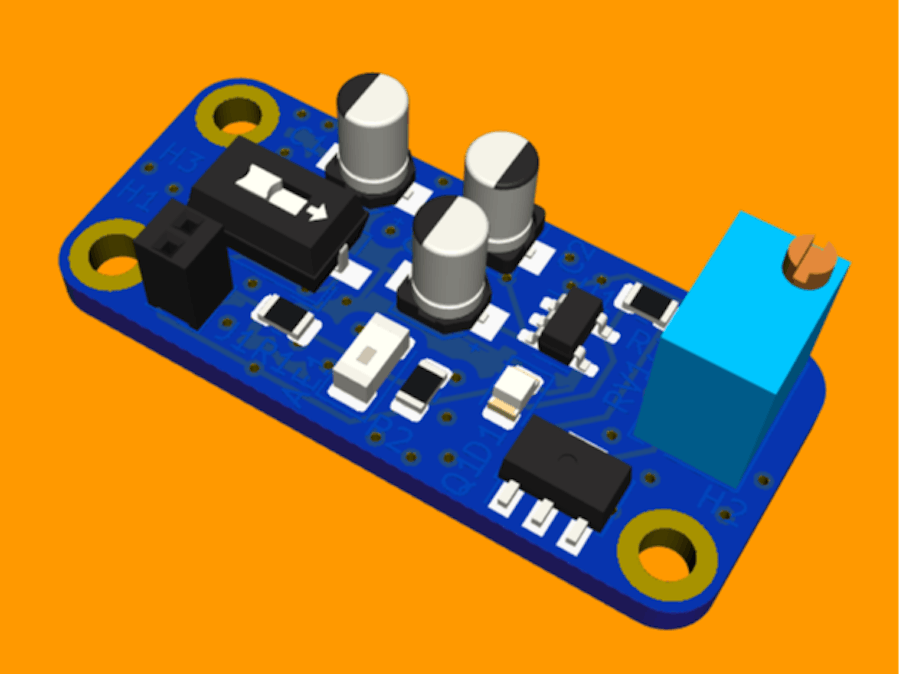 Op-Amp Mobile Phone Detector Board