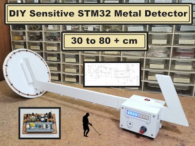 DIY STM32 Pulse Indiction Metal Detector (Arduino IDE)