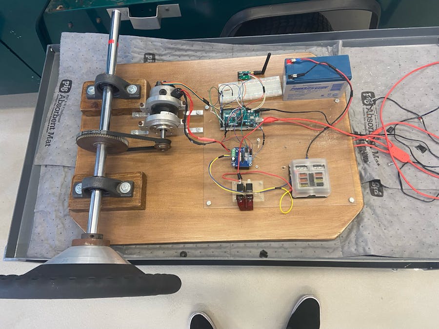 Bidirectional PID Steering Wheel Control