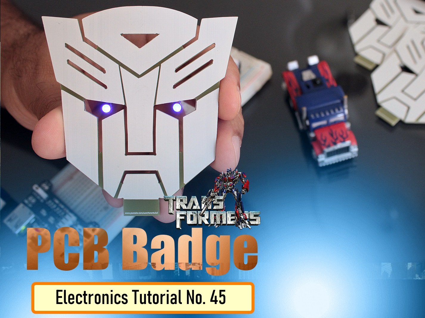 Transformers PCB BADGE - Hackster.io