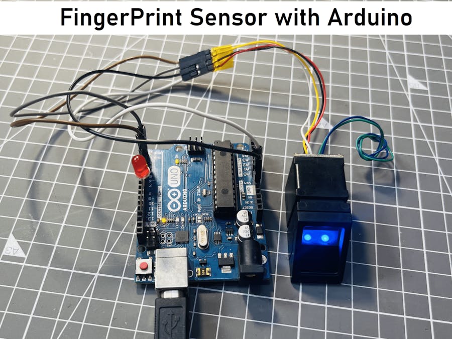 Interfacing Fingerprint Sensor with Arduino
