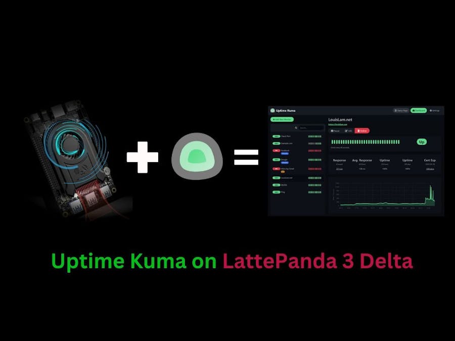Uptime Kuma on LattePanda 3 Delta