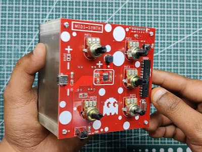 SYNTHESIZER made from scratch