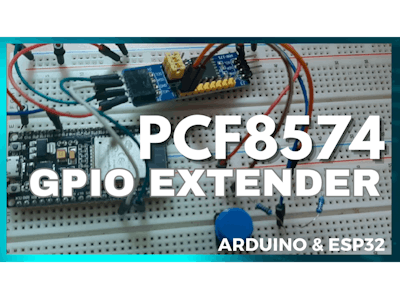 How to Use PCF8574 GPIO Extender With Arduino or ESP32