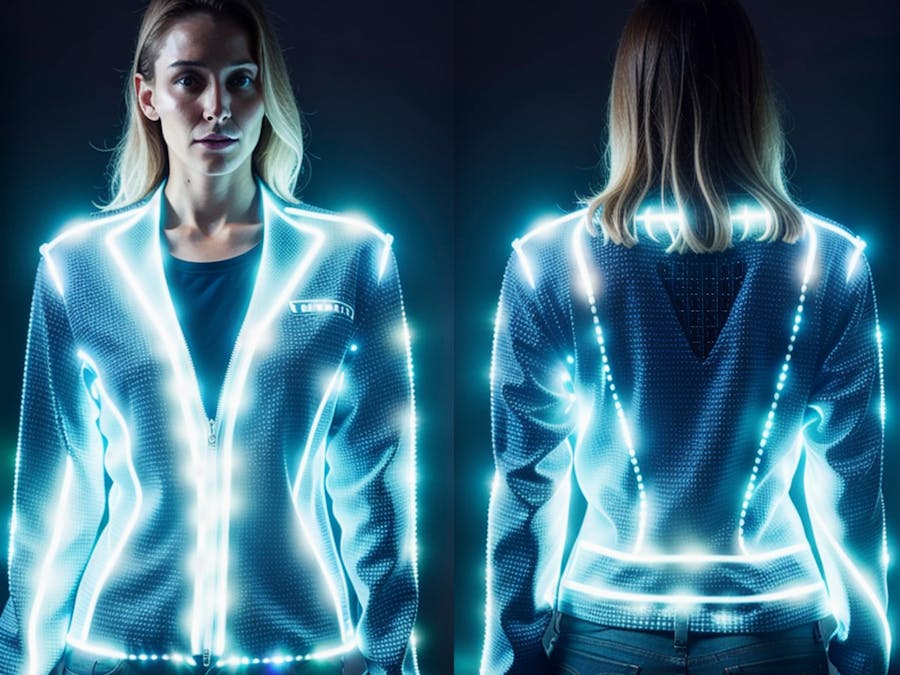 Solar-Powered color changing Jacket: Fashion Meets Function