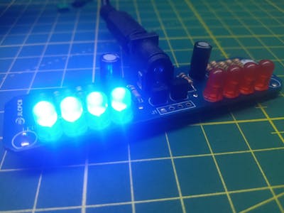 POLICE LIGHTS With BJT TRANSISTORS