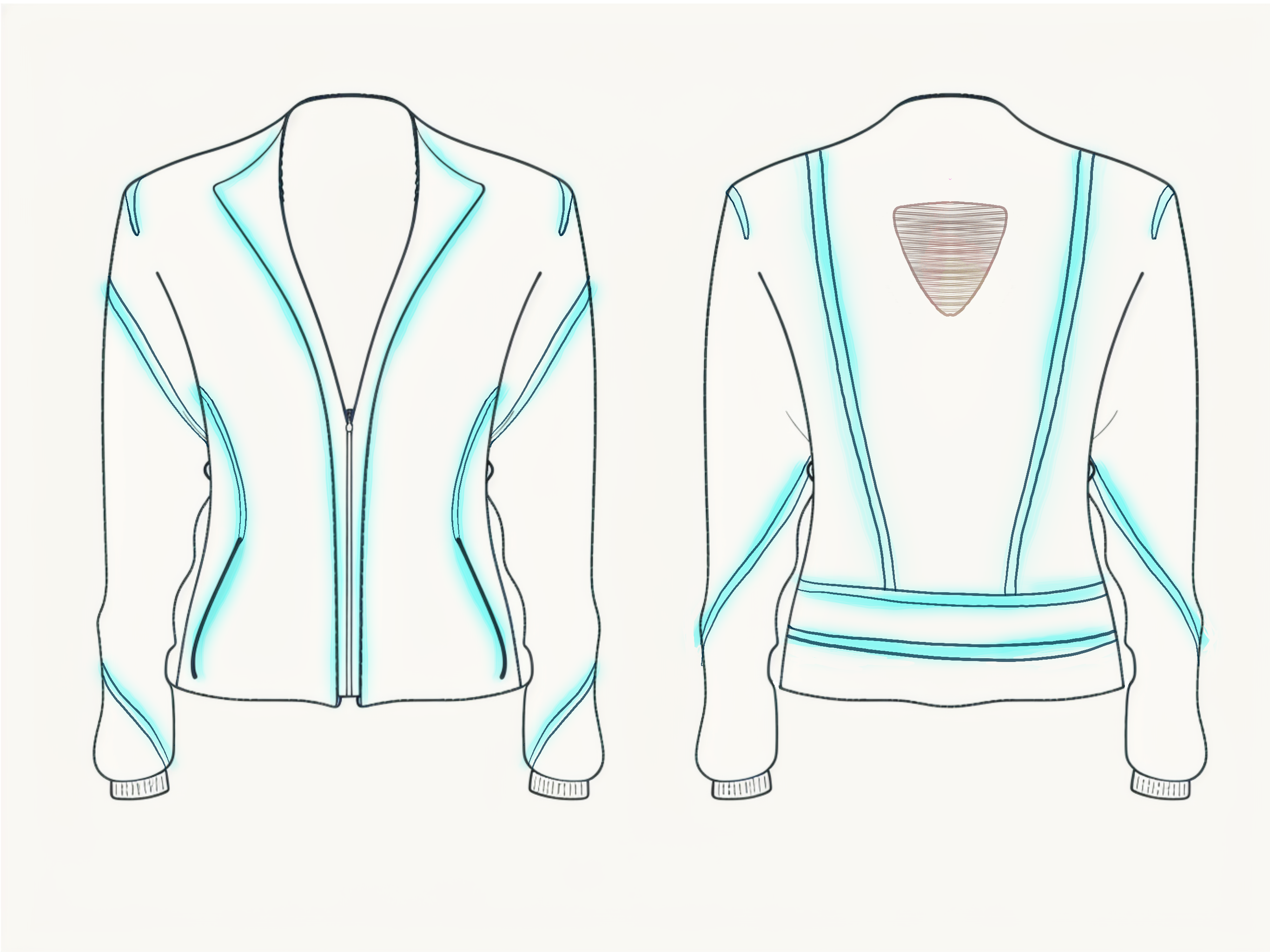 How to Draw a Leather Jacket - Liron Yanconsky