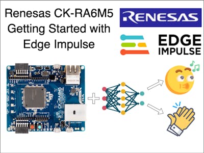 Renesas CK-RA6M5 Getting Started with Edge Impulse
