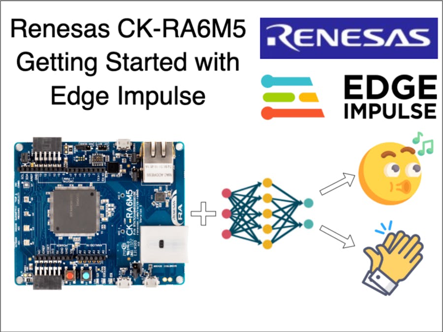 Renesas CK-RA6M5 Getting Started with Edge Impulse