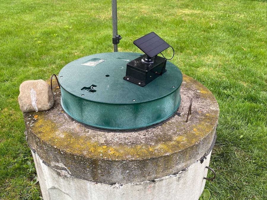 Solar Powered Well Water Level Monitor