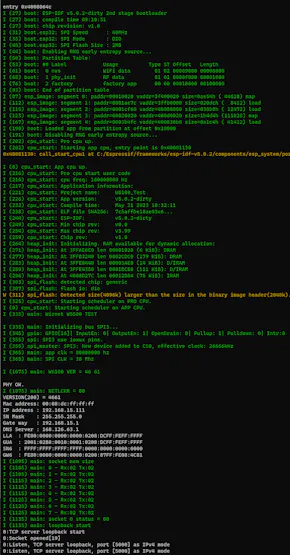 ESP32-W6100 with IoLibrary