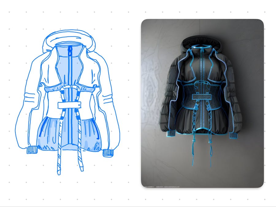 Multifunctional - 3 Layered , solar powered Parka